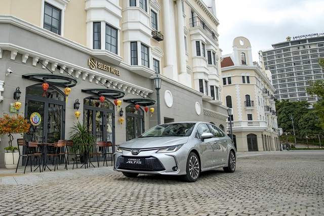 Phiên bản mới Toyota Corolla Altis 2023 chỉ có một số nâng cấp về trang bị an toàn.
