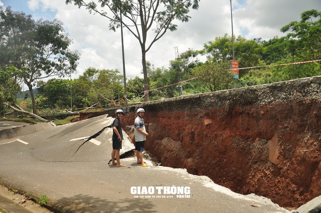 Nhà đầu tư có trách nhiệm khắc phục, sửa chữa sạt lở trên QL14 qua Đắk Nông- Ảnh 1.