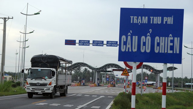 Nhà đầu tư lại đề xuất tăng phí cầu Cổ Chiên nối Trà Vinh - Bến Tre- Ảnh 1.