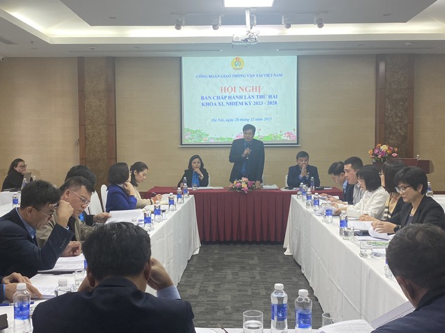 Hội nghị BCH Công đoàn GTVT Việt Nam lần thứ II thống nhất nhiều nội dung quan trọng- Ảnh 1.
