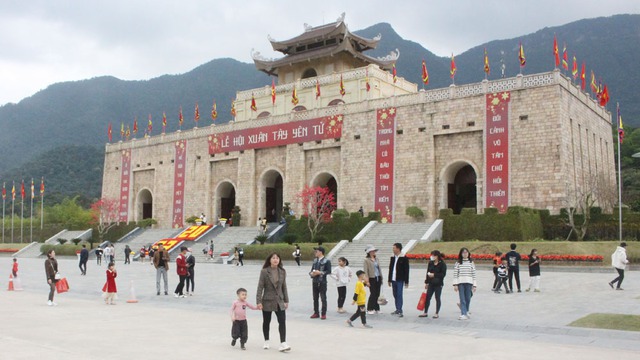 Bắc Giang: Đảm bảo trật tự giao thông dịp khai hội Xuân Tây Yên Tử  - Ảnh 2.