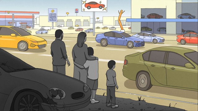 Giá xe tăng cao, ô tô thật sự chỉ dành cho người giàu. Ảnh minh họa của Bloomberg. giá ô tô