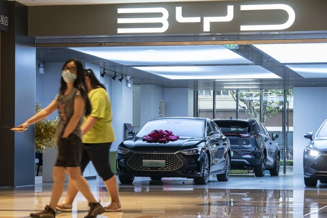Hãng ô tô Trung Quốc BYD đang thách thức sự thống trị của Tesla trong lĩnh vực xe điện.