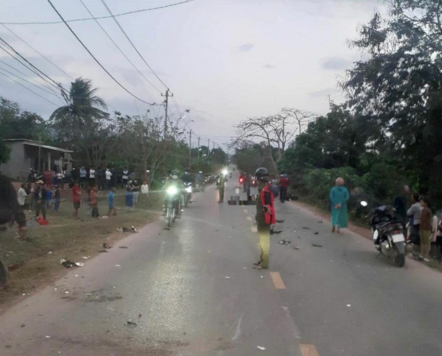 Quảng Trị: Thêm một vụ TNGT nghiêm trọng khiến 2 người tử vong - Ảnh 1.