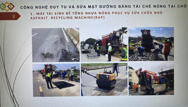 Cục Đường bộ tổ chức Hội thảo, giới thiệu các công nghệ duy tu bảo dưỡng đường. - Ảnh 3.