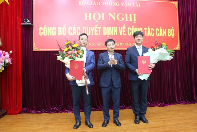 Bổ nhiệm mới lãnh đạo Vụ Quản lý doanh nghiệp và Văn phòng Bộ GTVT - Ảnh 1.