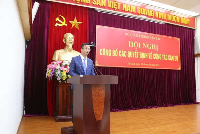 Bổ nhiệm mới lãnh đạo Vụ Quản lý doanh nghiệp và Văn phòng Bộ GTVT - Ảnh 4.