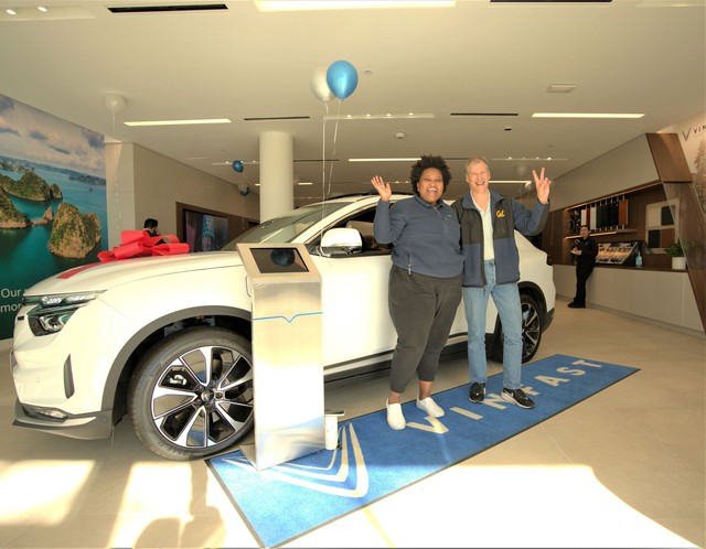 Lô xe 999 chiếc của VinFast bán tại thị trường Mỹ chính thức bàn giao cho khách hàng - Ảnh 3.