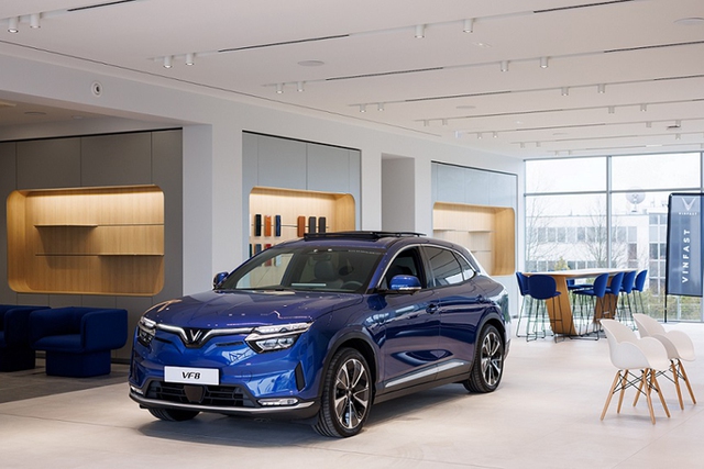 VinFast Rennes là cửa hàng thứ 3 của hãng xe điện thương hiệu Việt đặt tại Pháp.