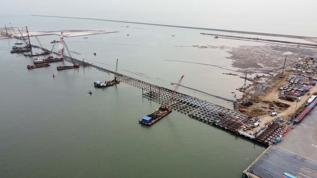 Kiến nghị tháo gỡ khó khăn nguồn cát cung cấp cho dự án 2 bến container tại Hải Phòng

 - Ảnh 1.