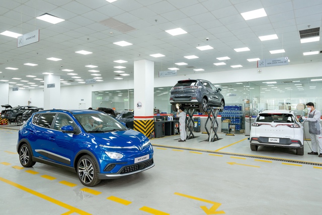 Mẫu xe điện cỡ nhỏ VinFast VF e34.