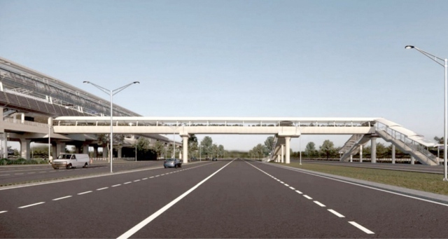 TP.HCM triển khai xây 9 cầu bộ hành tuyến metro Bến Thành - Suối Tiên - Ảnh 1.