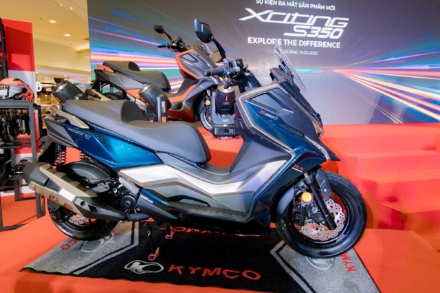 Kymco tung mẫu Xciting S350 đối đầu các mẫu xe “ế” tại Việt Nam - Ảnh 1.