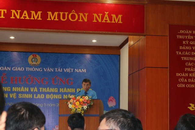 Phát động hưởng ứng Tháng công nhân, Tháng hành động về An toàn, vệ sinh lao động năm 2023
- Ảnh 2. Phát động hưởng ứng Tháng công nhân, Tháng hành động về An toàn, vệ sinh lao động năm 2023
- Ảnh 2.