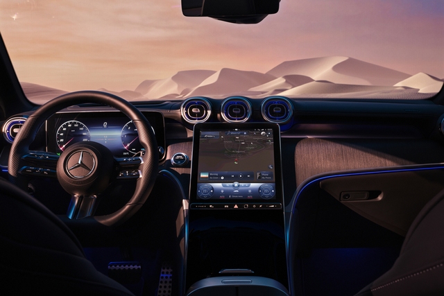 Thiết kế nội thất của Mercedes-Benz GLC thế hệ mới. Thiết kế nội thất của Mercedes-Benz GLC thế hệ mới.