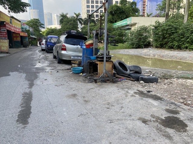 Đẩy nhanh tiến độ thực hiện dự án đường vào ô D20 Tôn Thất Thuyết, Cầu Giấy, Hà Nội - Ảnh 3.