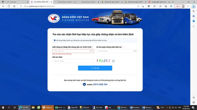 Hướng dẫn cách tải qua mạng giấy gia hạn đăng kiểm, áp dụng từ 3/6/2023 - Ảnh 3.