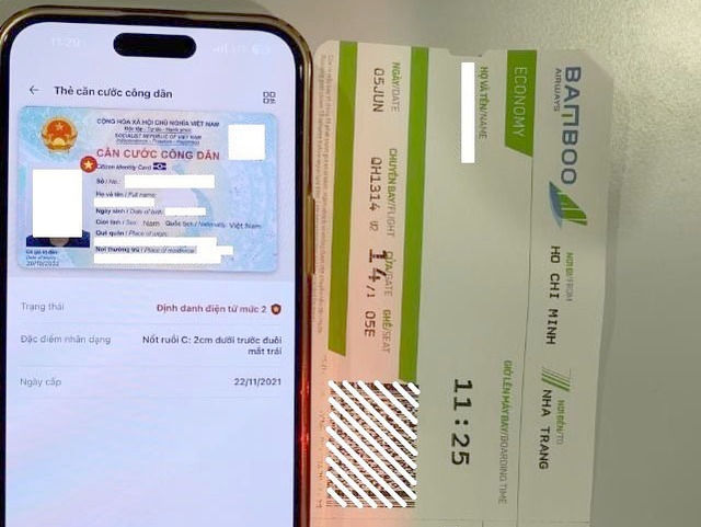 Lý giải nguyên nhân hành khách chưa sử dụng nhiều tài khoản định danh điện tử qua an ninh sân bay Tân Sơn Nhất - Ảnh 1.