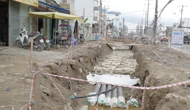 TP.HCM: Dự án đường Lương Định Của hơn 800 tỷ đồng dừng thi công do thiếu mặt bằng - Ảnh 1. TP.HCM: Dự án đường Lương Định Của hơn 800 tỷ đồng dừng thi công do thiếu mặt bằng - Ảnh 1.