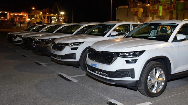 Mẫu Skoda Kodiaq đã cập bến Việt Nam sẵn sàng cho ngày ra mắt - Ảnh 1.