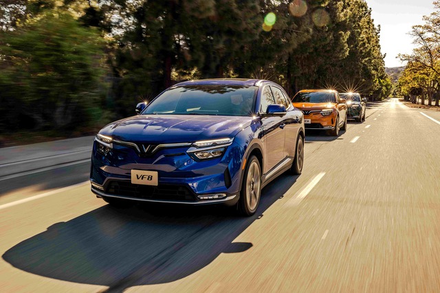 Mẫu xe thuần điện VinFast VF 8. Mẫu xe thuần điện VinFast VF 8. Thế giới xe tuần qua