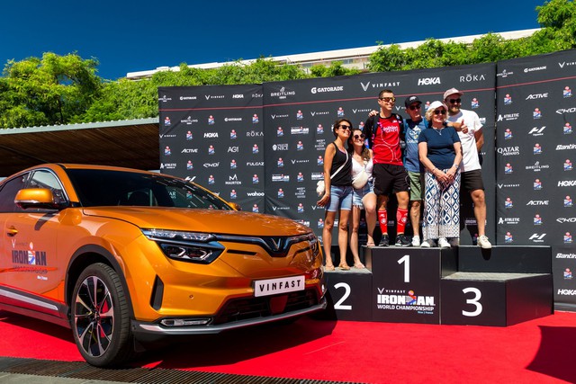 VinFast tiếp tục là đối tác danh hiệu cho Giải vô địch thế giới IRONMAN®  - Ảnh 1.