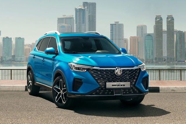 MG RX5  có thiết kế được chia sẻ với mẫu xe Trung Quốc Roewe RX5 Plus.