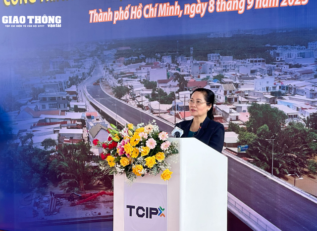 TP.HCM: Thông xe cầu Long Kiểng gần 600 tỷ đồng - Ảnh 5. TP.HCM: Thông xe cầu Long Kiểng gần 600 tỷ đồng - Ảnh 5.