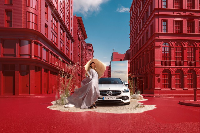 Mẫu xe sedan hạng sang Mercedes C-Class 2023.