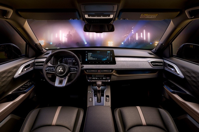 Thiết kế khoang nội thất của Mitsubishi Xforce. Thiết kế khoang nội thất của Mitsubishi Xforce.