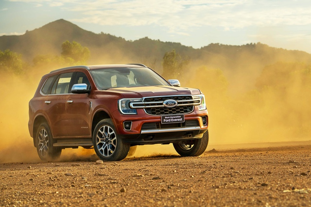Đây được xem là “trái ngọt” mà Ford Everest gặt hái được sau khi thế hệ hoàn toàn mới ra mắt hồi quý III/2022.