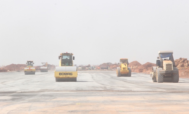 Nhộn nhịp thi công trên đại công trường dự án sân bay Long Thành những ngày cuối năm- Ảnh 13.