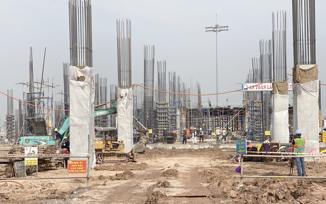 Hơn 1.400 kỹ sư, công nhân thi công Nhà ga hành khách T3 Tân Sơn Nhất- Ảnh 2.