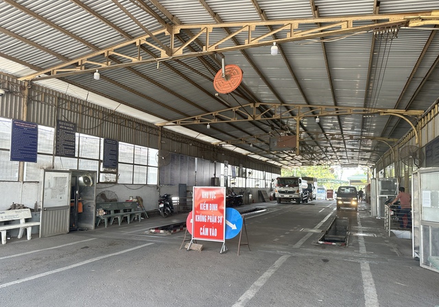 Bình Phước: Trung tâm đăng kiểm thông thoáng dịp cao điểm Tết- Ảnh 1. Bình Phước: Trung tâm đăng kiểm thông thoáng dịp cao điểm Tết- Ảnh 1.
