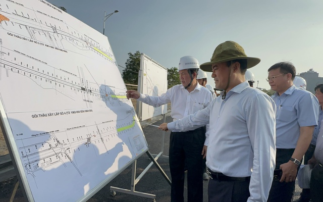 Đẩy nhanh công tác giải phóng mặt bằng dự án mở rộng quốc lộ 50, đảm bảo thi công xuyên Tết- Ảnh 1.