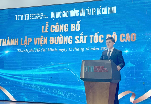 Trường Đại học Giao thông Vận tải thành lập Viện đường sắt tốc độ cao - Ảnh 3.