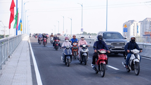 TP. HCM thông xe cầu Năm Lý hơn 700 tỷ đồng 