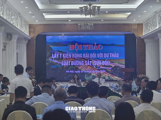 Lấy ý kiến các bộ, ngành về nội dung mới của dự thảo Luật Đường sắt (sửa đổi)- Ảnh 1.