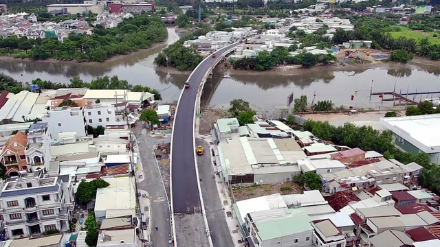 Ngày mai (28/11) thông xe cầu Rạch Đỉa hơn 500 tỷ đồng, vượt tiến độ hơn một tháng- Ảnh 1.