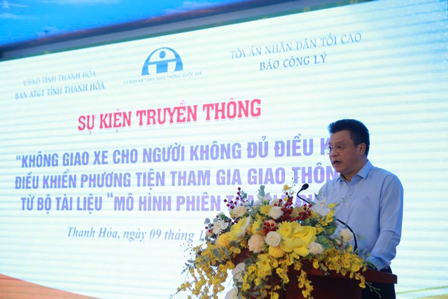 Thông điệp cảnh tỉnh hành vi giao xe cho con em từ 