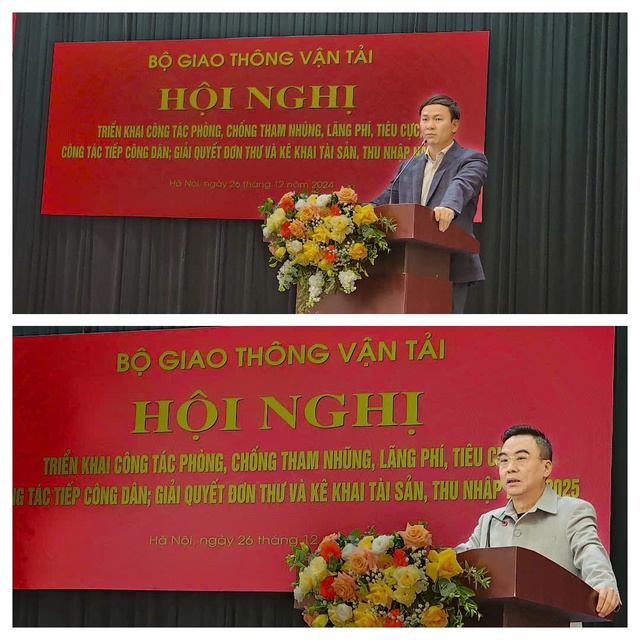 Bộ trưởng Trần Hồng Minh: Bộ GTVT quyết liệt phòng chống tham nhũng, lãng phí, gương mẫu từ người đứng đầu- Ảnh 3. Bộ trưởng Trần Hồng Minh: Bộ GTVT quyết liệt phòng chống tham nhũng, lãng phí, gương mẫu từ người đứng đầu- Ảnh 3.