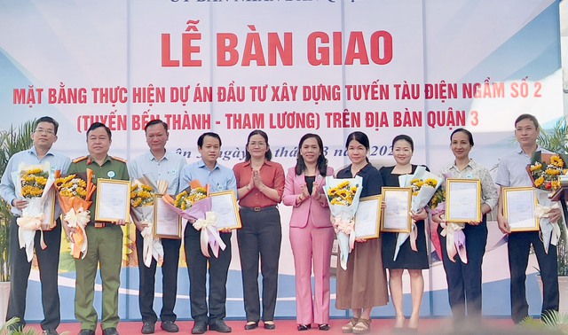 Quận 3 bàn giao 80% mặt bằng để xây dựng Dự án metro Bến Thành - Tham Lương- Ảnh 4.