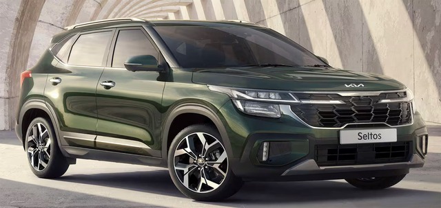 Ngoại hình Kia Seltos 2024 mềm mại hơn phiên bản tiền nhiệm.