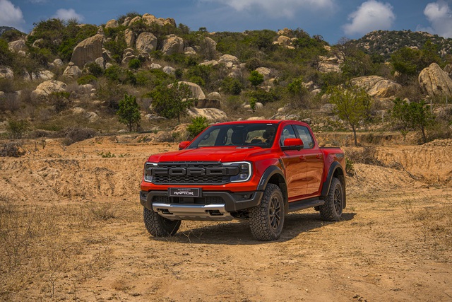 Mẫu xe bán tải Ford Ranger Raptor.