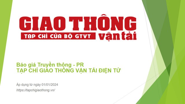 Báo giá quảng cáo trên Tạp chí Giao thông vận tải- Ảnh 1.