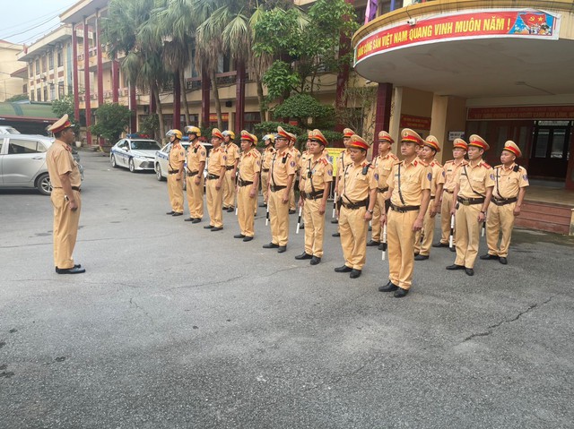 Bắc Giang: CSGT toàn tỉnh trực 100% quân số trong 5 ngày nghỉ lễ 30/4- Ảnh 2.