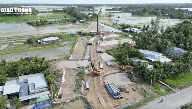 Đề nghị PMU Mỹ Thuận khắc phục tồn tại ở cao tốc Cần Thơ - Hậu Giang- Ảnh 1.