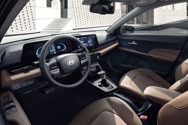 Khoang nội thất của Hyundai Accent 2024. Khoang nội thất của Hyundai Accent 2024.