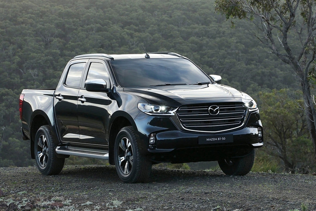 Mẫu xe bán tải Mazda BT-50 phiên bản 2022.