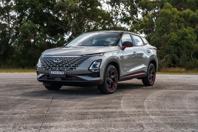 Mẫu xe Chery Omoda 5 tại Australia.